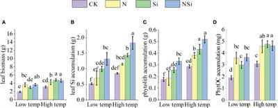 Enhancement of phytolith-occluded carbon accumulation of Moso bamboo response to temperatures elevation and different fertilization